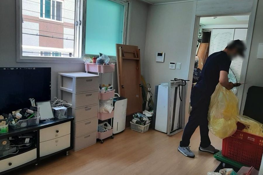 유성구 대정동 작업 당일 현장