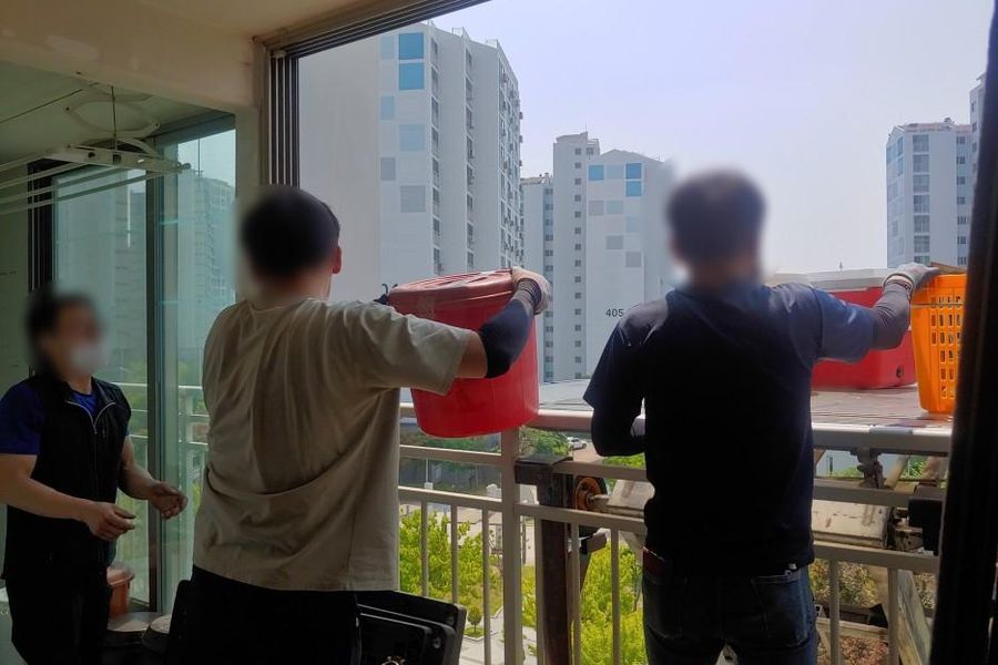 서구 작업 현장 기록
